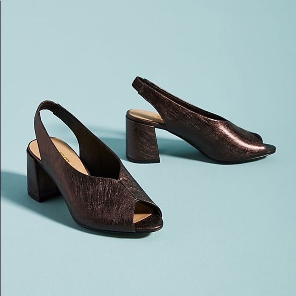 Anthropologie M4d3 Safi heels, size 6